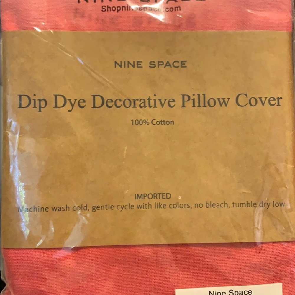 NWOT Dip Dye Decorative Pillow Cover (set of 2)